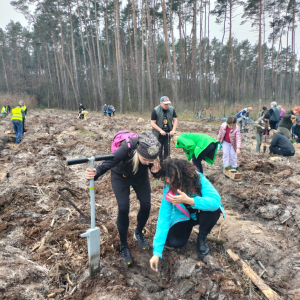 Sadzenie drzew - Międzynarodowy Dzień Lasów 