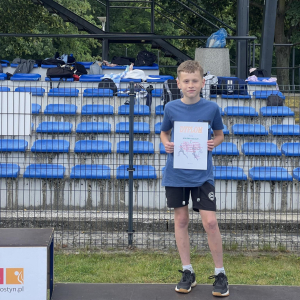 Kacper Biskup -  Mistrzostwa rejonu leszczyńskiego w trójboju LA