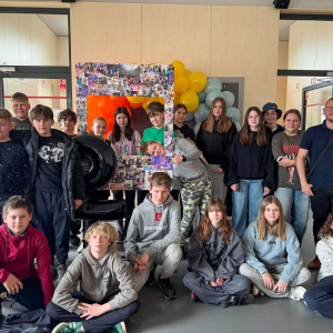 Klasa 6 b - zwycięzcy konkursu
