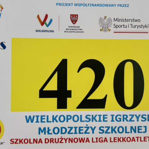 Zawody Szkolnej Drużynowej Ligi Lekkoatletycznej w Poznaniu