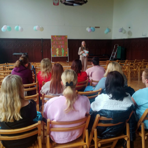 Spotkanie prowadzone przez dietetyka - panią Aleksandrę Olszak