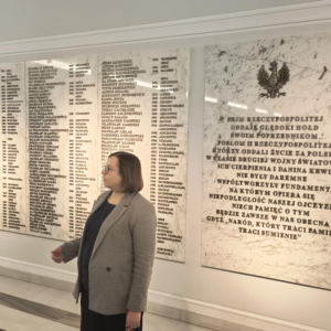 Tablica pamiątkowa - Sejm RP