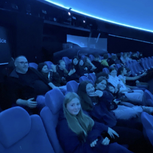 Wizyta 7b w Centrum Nauki Kopernik - planetarium