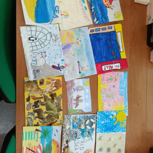 Gminny Konkurs językowo – plastyczny – (Wyróżnione prace uczniów) fot.1