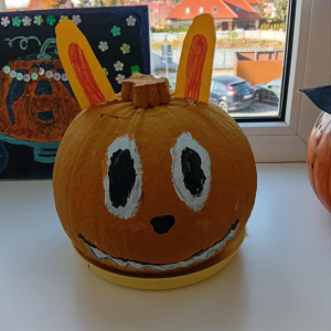 Szkolny Konkurs plastyczny pt. " Bajkowa dynia" – prace uczniów. Fot.11