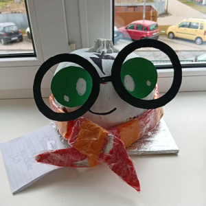 Szkolny Konkurs plastyczny pt. " Bajkowa dynia" – prace uczniów. Fot.13