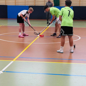 Finał powiatu Igrzysk Młodzieży Szkolnej w unihokeju chłopców - fot.4