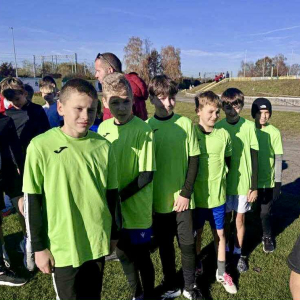 Grupa starsza - 3 miejsce. Skład: Tymon Depkowski, Aleksander Ryznar, Kacper Biskup, Dominik Strugała, Bartosz Dworecki, Marcel Chorzępa, Wojciech Kamionka i Tymoteusz Szynalski - R. 