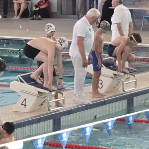 Rywalizacja podczas finał wojewódzki w pływaniu drużynowym w ramach Igrzysk Dzieci na Termach Maltańskich w Poznaniu - fot. 4