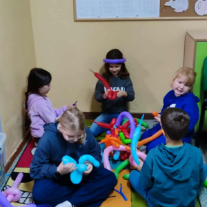 Uczniowie podczas zajęć w naszej świetlicy - fot. 8