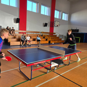 Finał powiatowy w tenisie stołowym dziewcząt i chłopców w ramach Igrzysk Młodzieży Szkolnej fot. 2