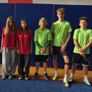 Liwia Czwojdzińska, Karolina Świtelska, Wojciech Dajewski, Patryk Cymerlik oraz Jan Szeląg