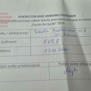 Akcja "Pączki do rączki" - Dziękujemy! - fot. 1