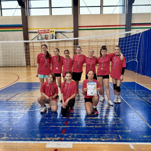  Finał powiatu Igrzysk Dzieci dziewcząt w siatkówce – fot. 1