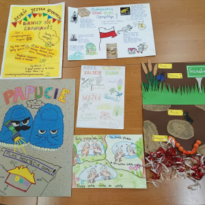 Magia polskich słów na plakatach uczniów – prace uczniów