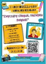 III Archidiecezjalnym Konkursie Religijnym "Zwyczajny chłopak, niezwykła świętość – Św. Carlo Acutis", kategoria „Kreator sztuki chrześcijańskiej”