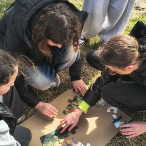 "Wiosenne przebudzenie" - Rajd pieszy organizowany przez ZHP przy współpracy z Gminą Rawicz fot. 16