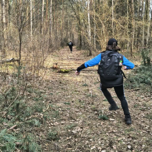 "Wiosenne przebudzenie" - Rajd pieszy organizowany przez ZHP przy współpracy z Gminą Rawicz fot. 12