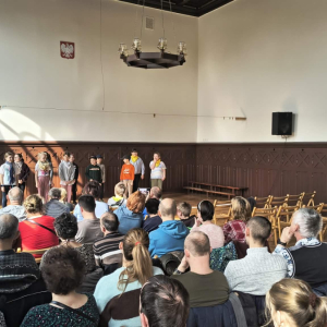 Odwiedziny podopiecznych Środowiskowego Domu Samopomocy w murach naszej szkoły - fot. 18