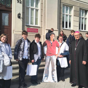 Archidiecezjalny Konkurs wiedzy religijnej - Katolicka Szkoła Podstawowa im. św.  Stanisława Kostki i Liceum Ogólnokształcące im. bł. Natalii Tułasiewicz w Poznaniu – fot. 2