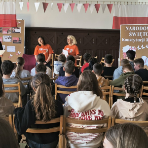 Warsztaty z języka migowego prowadzone przez Lokalne Centrum Wolontariatu w Rawiczu - fot. 2