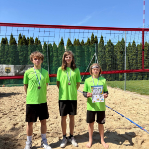 Siatkówka plażowa chłopców - finał powiatu fot. 2