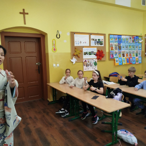 Wyjątkowy gość - Pani Kazumi fot. 5
