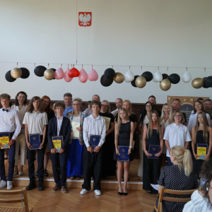 Uroczystość zakończenia roku szkolnego -  uczniowie klas ósmych – fot. 9