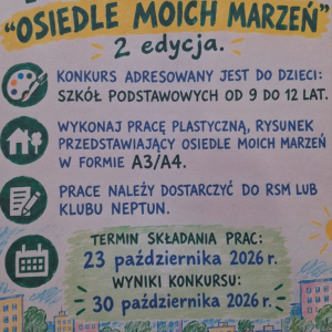 Konkurs plastyczny - "Osiedle moich marzeń"